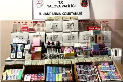 Yalova'da Kaçak Alkol ve Tütün Operasyonu: 2 Gözaltı