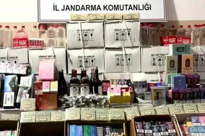 Yalova'da kaçak alkol ve tütün operasyonu: İki kişi gözaltına alındı