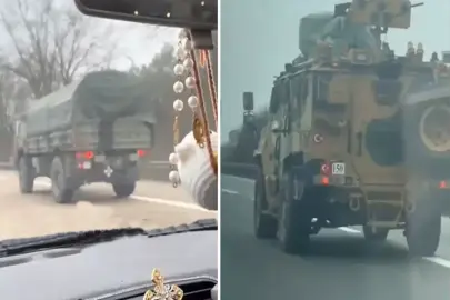 Yolda Türk askerlerini gören Almanlar gözlerine inanamadı