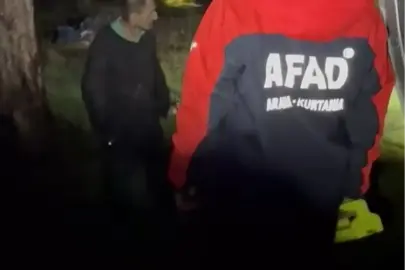 Zihinsel Engelli Adam Ormanda Sağ Bulundu