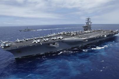 ABD Donanmasına ait USS Nimitz uçak gemisinin görev süresi yaklaşık 1 yıl uzatıldı
