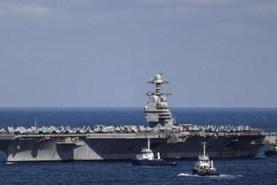 ABD'nin USS Gerald R. Ford gemisindeki yangının söndürülmesinin 30 saatten fazla sürdüğü iddiası