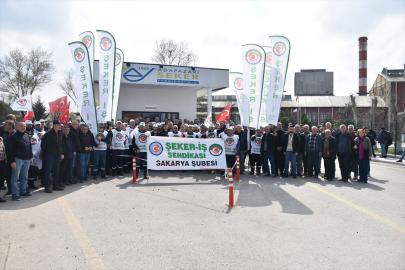 Adapazarı Şeker Fabrikasının "satış sürecine" ilişkin basın açıklaması yapıldı