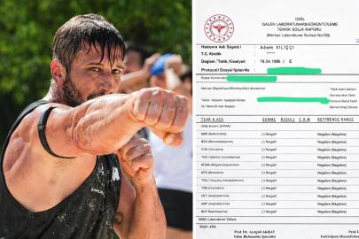 Adem Kılıçcı iddialara karşı kendi yaptırdığı test sonucunu paylaştı