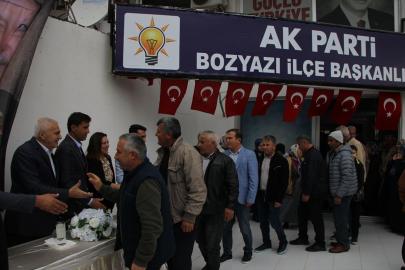 AK Parti Bozyazı İlçe Başkanlığınca bayramlaşma programı düzenlendi