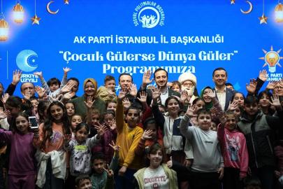AK Parti İstanbul İl Başkanlığınca "Çocuk Gülerse Dünya Güler" programı düzenlendi
