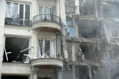 Albüm: Abd-İsrail Saldırıları Tahran'da Çok Sayıda Binada Hasara Neden Oldu