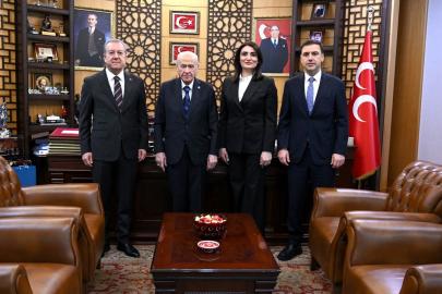 Bahçeli, bayramlaşma heyetini kabul etti