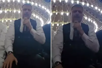 Bakan Çiftçi teravihten sonra böyle Kur'an-ı Kerim okudu