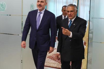 Bakan Fidan, İslamabad'da "Türkiye-Mısır-Pakistan-Suudi Arabistan Dışişleri Bakanları Toplantısı"na katıldı