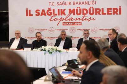Bakan Memişoğlu, 81 ilin sağlık müdürleriyle bir araya geldi