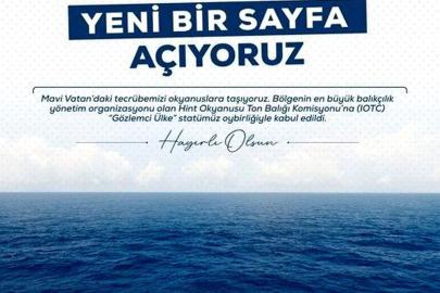 Bakan Yumaklı: "Mavi vatandaki tecrübemizi okyanuslara taşıyoruz"