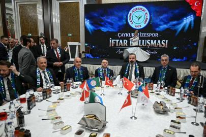 Bakanlar Gürlek ve Memişoğlu, Çaykur Rizespor iftar programına katıldı