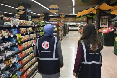 Bayram öncesi market denetimleri sürüyor