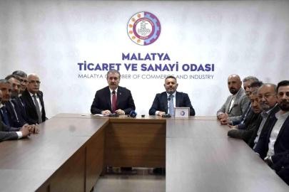 BBP Genel Başkanı Destici'den Malatya TSO'ya ziyaret