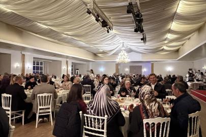 Biga'da muhtarlar iftarda bir araya geldi