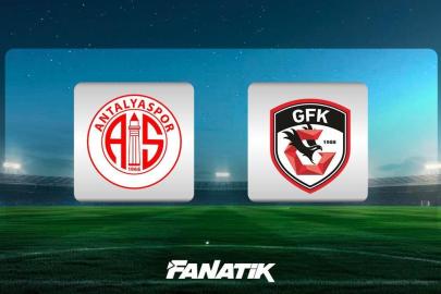CANLI | Antalyaspor - Gaziantep FK (Süper Lig'in 26. haftası)