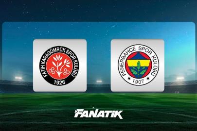 CANLI |Fatih Karagümrük - Fenerbahçe maçı ne zaman saat kaçta, hangi kanalda? (İlk 11'ler)