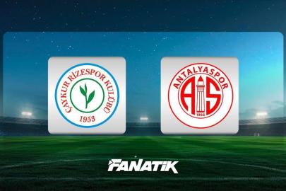 Çaykur Rizespor - Antalyaspor maçı ne zaman, saat kaçta hangi kanalda? (Süper Lig 25. hafta maçı)