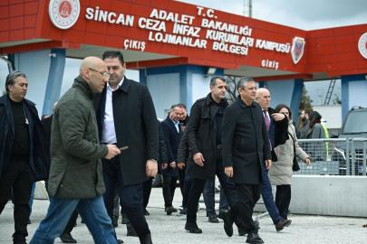 CHP Genel Başkanı Özel, Sincan Cezaevi ziyaretinin ardından konuştu Açıklaması
