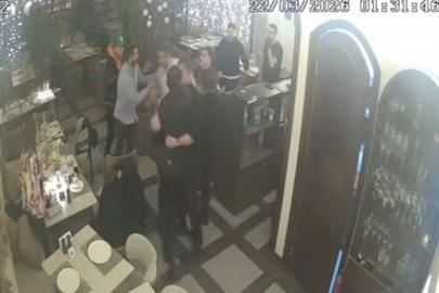 CHP'li belediye başkanının karıştığı kavga kamerada