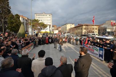 Çorum'da Mescid-i Aksa İçin Eylem