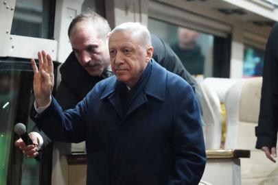 Cumhurbaşkanı Erdoğan, memleketi Rize'de