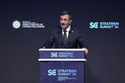 Cumhurbaşkanı Yardımcısı Cevdet Yılmaz, STRATCOM Zirvesi 2026'da konuşma yaptı