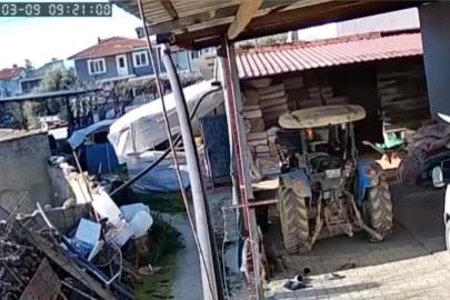 Denizli'deki deprem anı güvenlik kameralarında