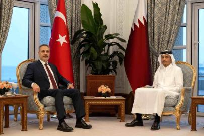 Dışişleri Bakanı Fidan, Katarlı mevkidaşı Al Thani ile bir araya geldi