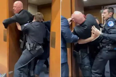 Eski askerin protestosu Kongre'yi karıştırdı: İsrail için İran'la savaşmak istemiyoruz