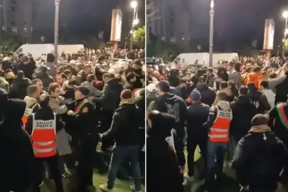 Fas'ta ABD ve İsrail karşıtı gösterilere müdahale edildi