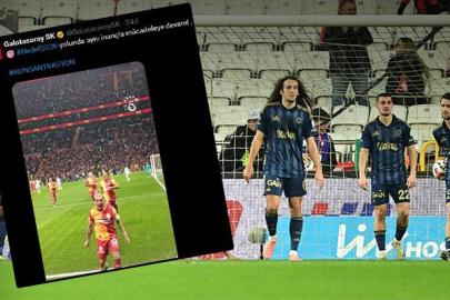 Galatasaray'dan Fenerbahçe maçı sonrası olay gönderme! 'İnançla mücadeleye devam'