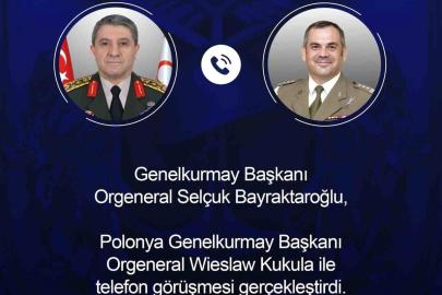 Genelkurmay Başkanı Bayraktaroğlu, Polonyalı mevkidaşı ile görüştü