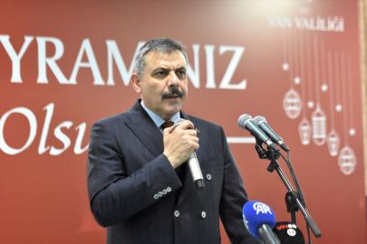 İçişleri Bakanı Çiftçi, Van'da bayramlaşma programında konuştu Açıklaması