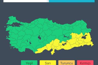 İçişleri Bakanlığı'ndan 'sağanak' ve 'fırtına' uyarısı