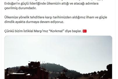 İletişim Başkanı Duran: Barış ve İstikrar İçin Güçlü Liderlik