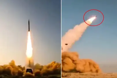 İran, ABD'yi vurmak için ilk kez Fattah-2 hipersonik füzelerini kullandı