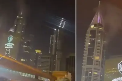 İran, Dubai Marina Kulesi'ni vurdu