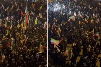 İran'da binlerce kişi Hamaney için sokaklara döküldü