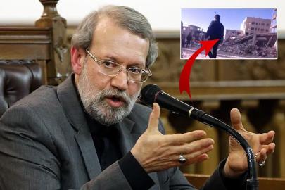 İran'ın gölge lideri Laricani'nin öldürüldüğü ev görüntülendi