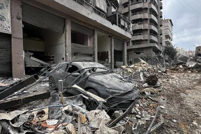 İşgalci İsrail yüzünden sokakta uyuyorlar