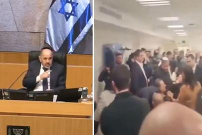 İsrail Meclisinde İran korkusu! Apar topar sığınaklara kaçtılar