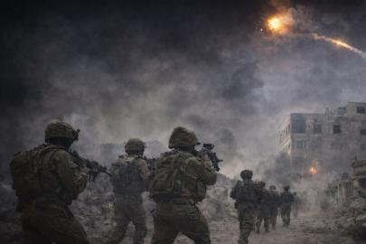 İsrail ordusu Lübnan'ın güneyindeki bazı noktalarda karadan ilerliyor