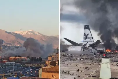 İsrail uçakları Mehrabad Havalimanı'nı harabeye çevirdi