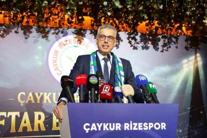 Kemal Memişoğlu "Rizespor Süper Lig'deki spor kulüplerine örnek olan davranış ve yapı içerisinde"
