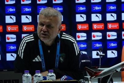 Kocaelispor Teknik Sorumlusu Volkan Kazak Alanya hezimeti sonrası konuştu: Bu skoru unutmayacağız