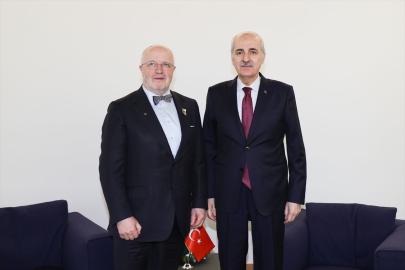 Kurtulmuş ve Olekas'tan İşbirliği Vurgusu