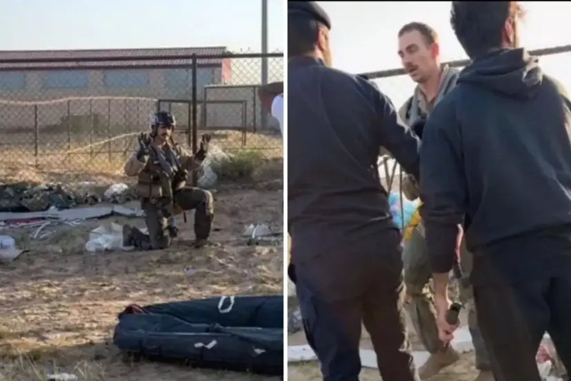 Kuveyt'te uçağı düşürülen ABD'li pilot, linç edilmekten son anda kurtuldu