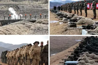 Kuzey Kore dev savaş gemisinden füze denemesi yaptı